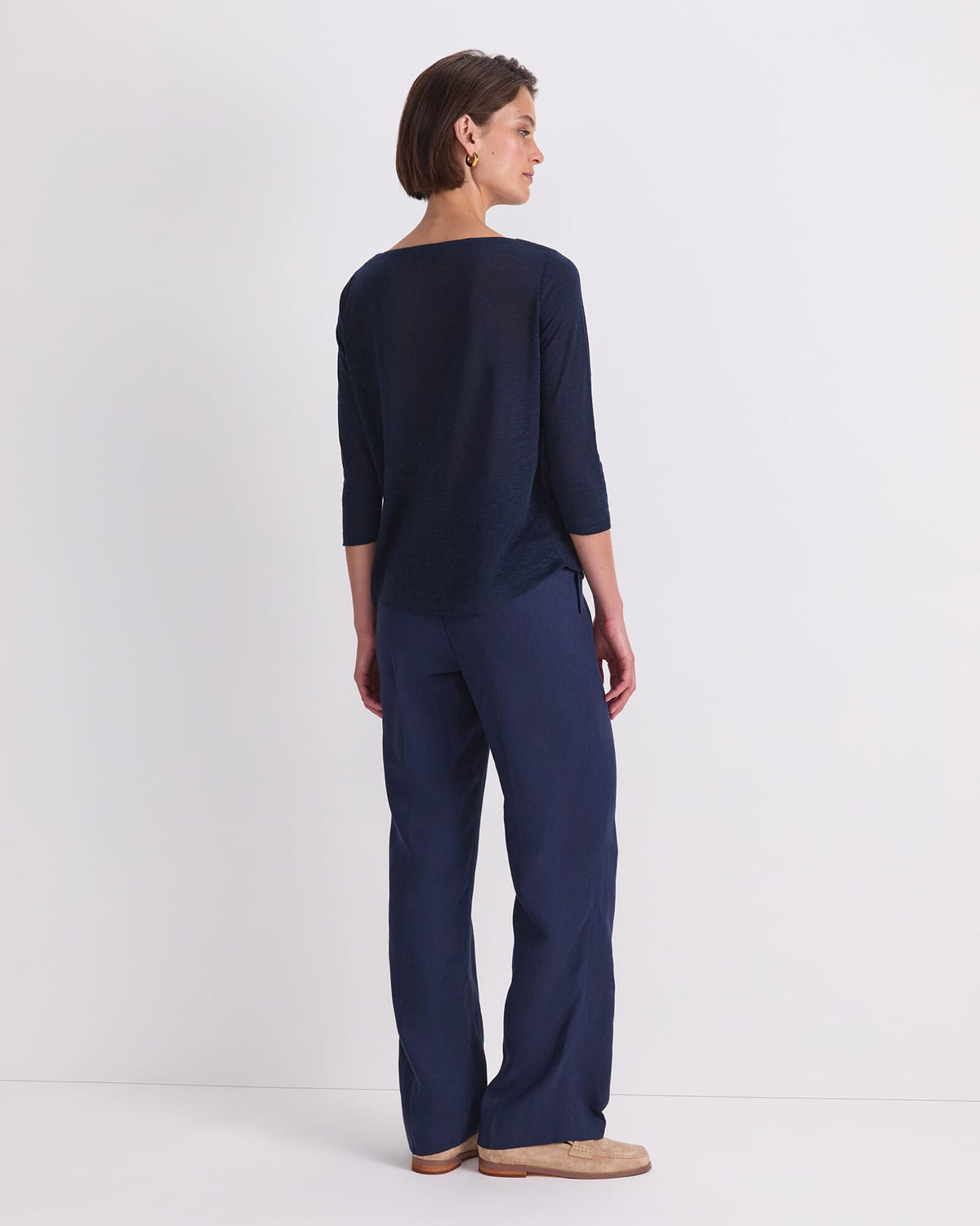 Cecile Linen Top