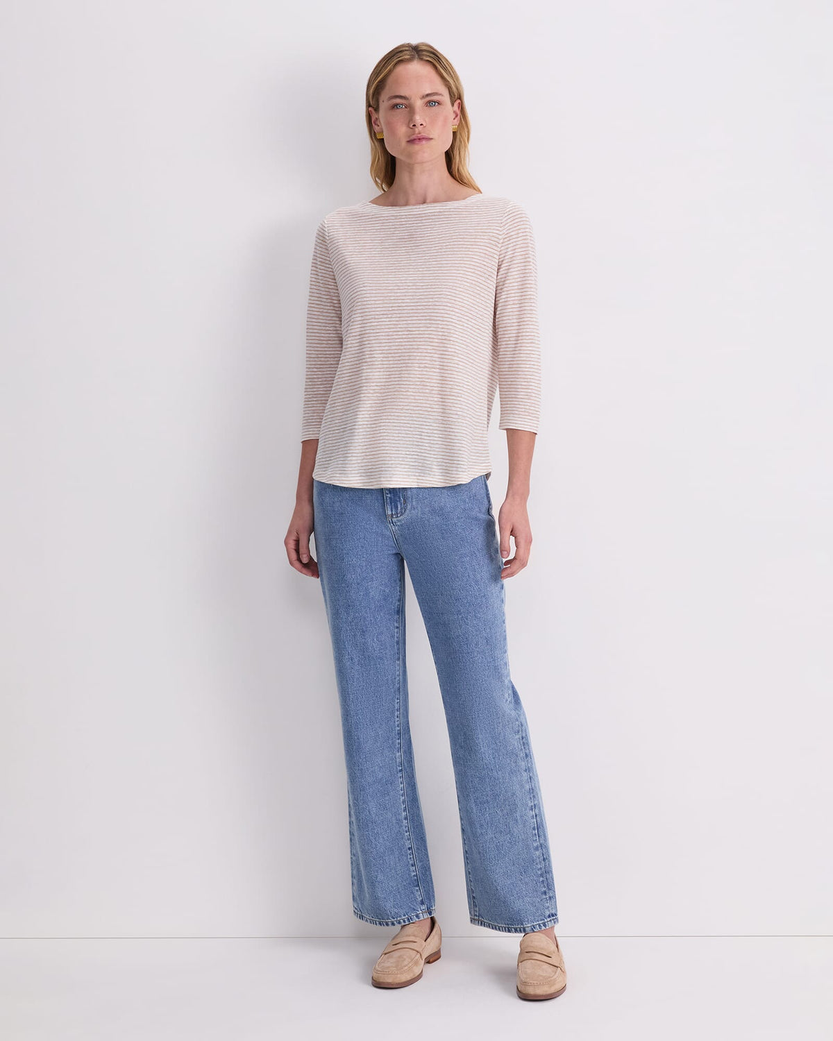 Cecile Linen Top