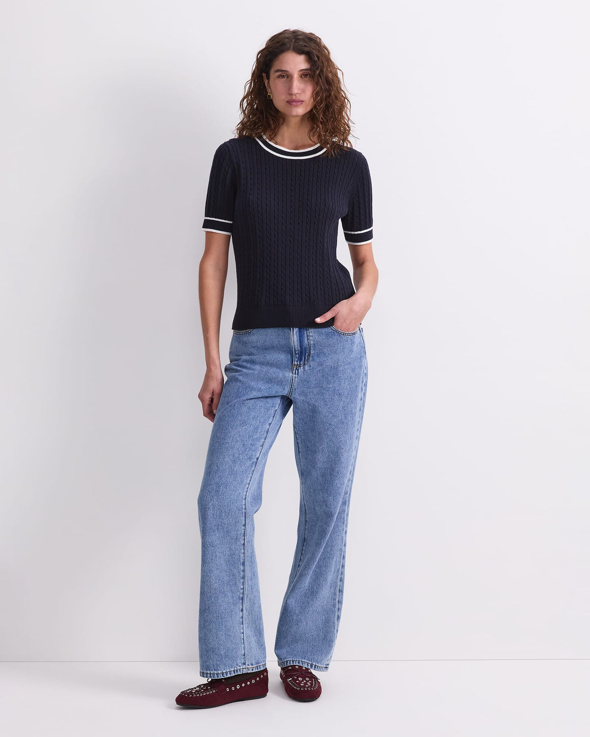 Elka Baby Cable Knit