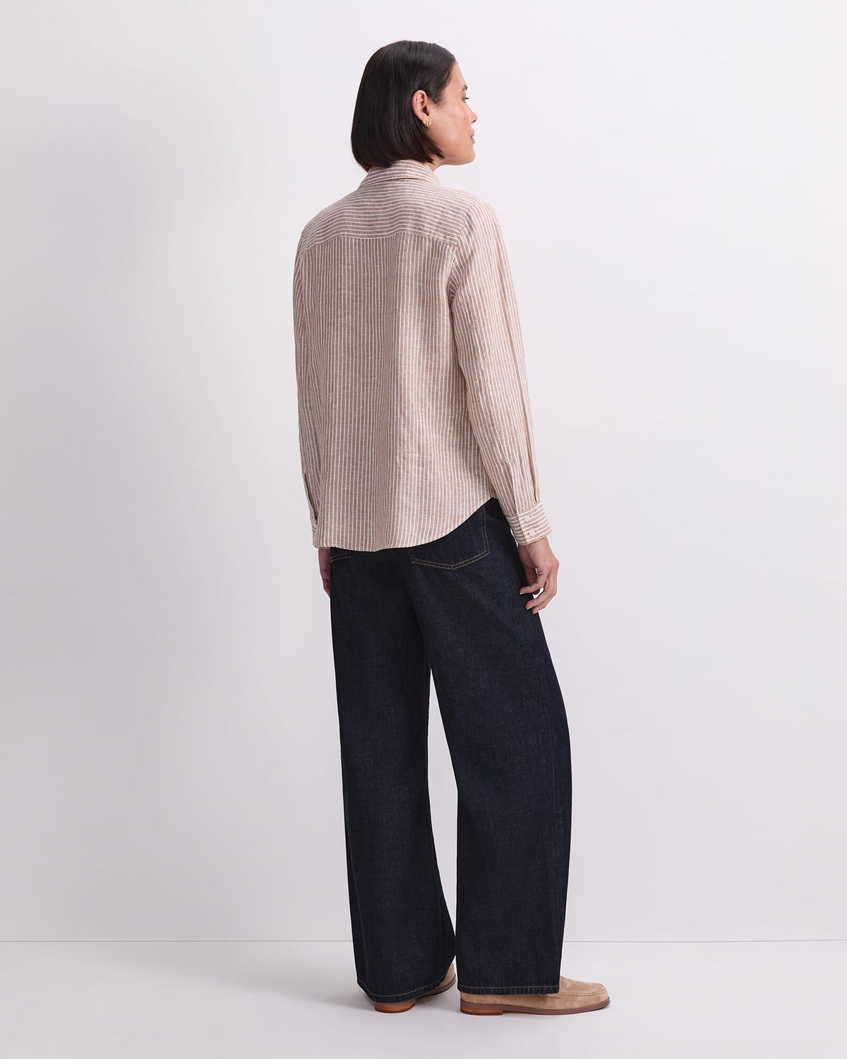 Dahlia Stripe Linen Shirt