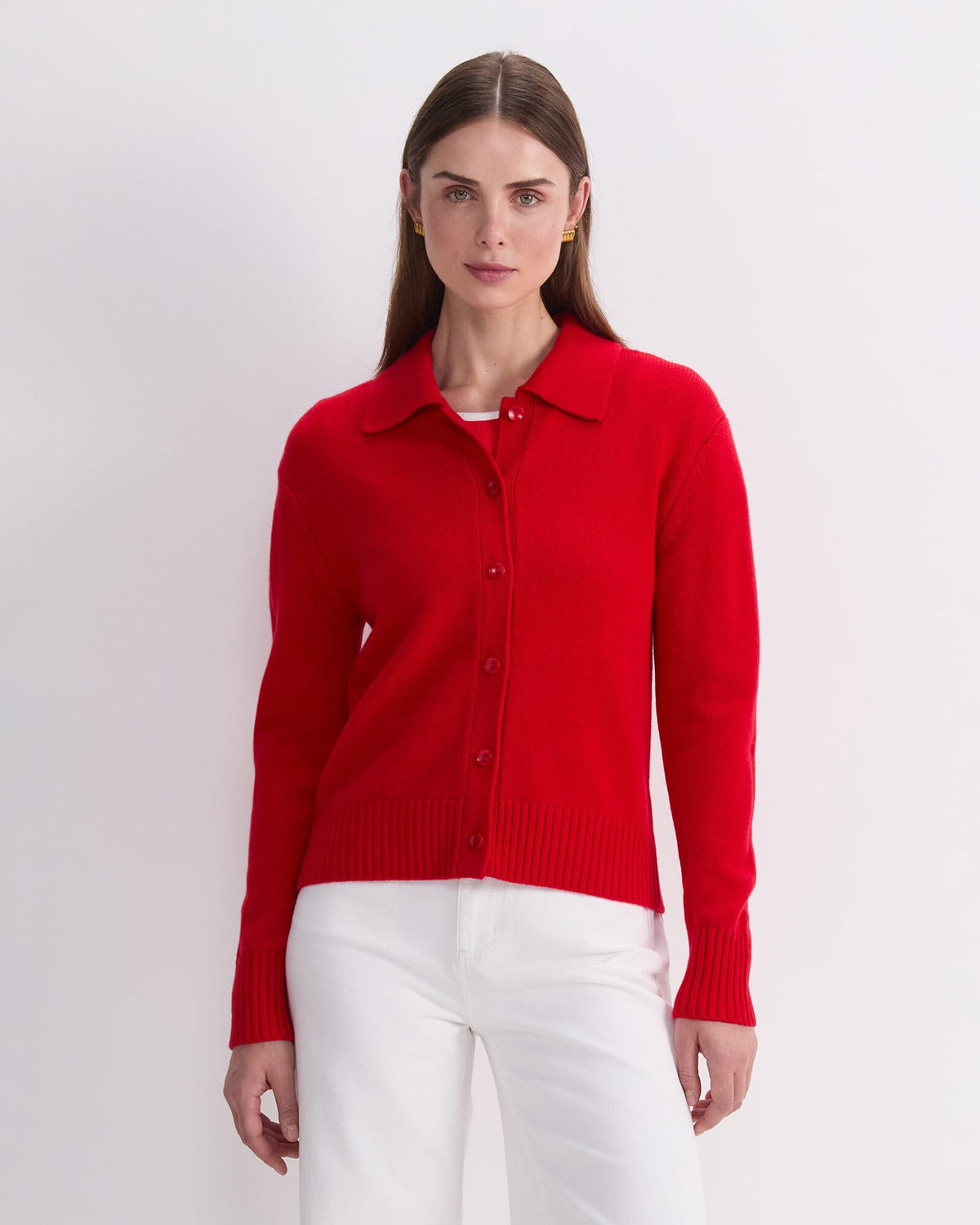 Sunshine Merino Shirt Cardigan