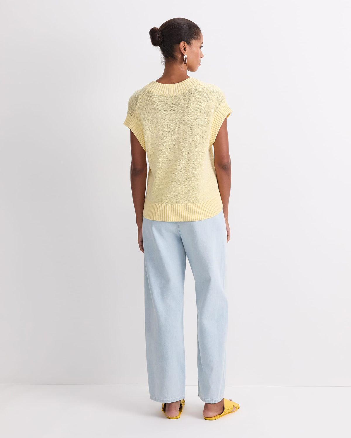Josie Tape Yarn V-Neck Tank