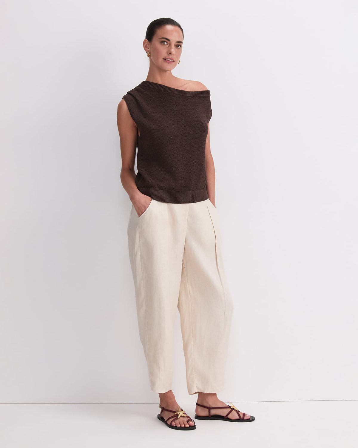 Josie Asymmetric Knit