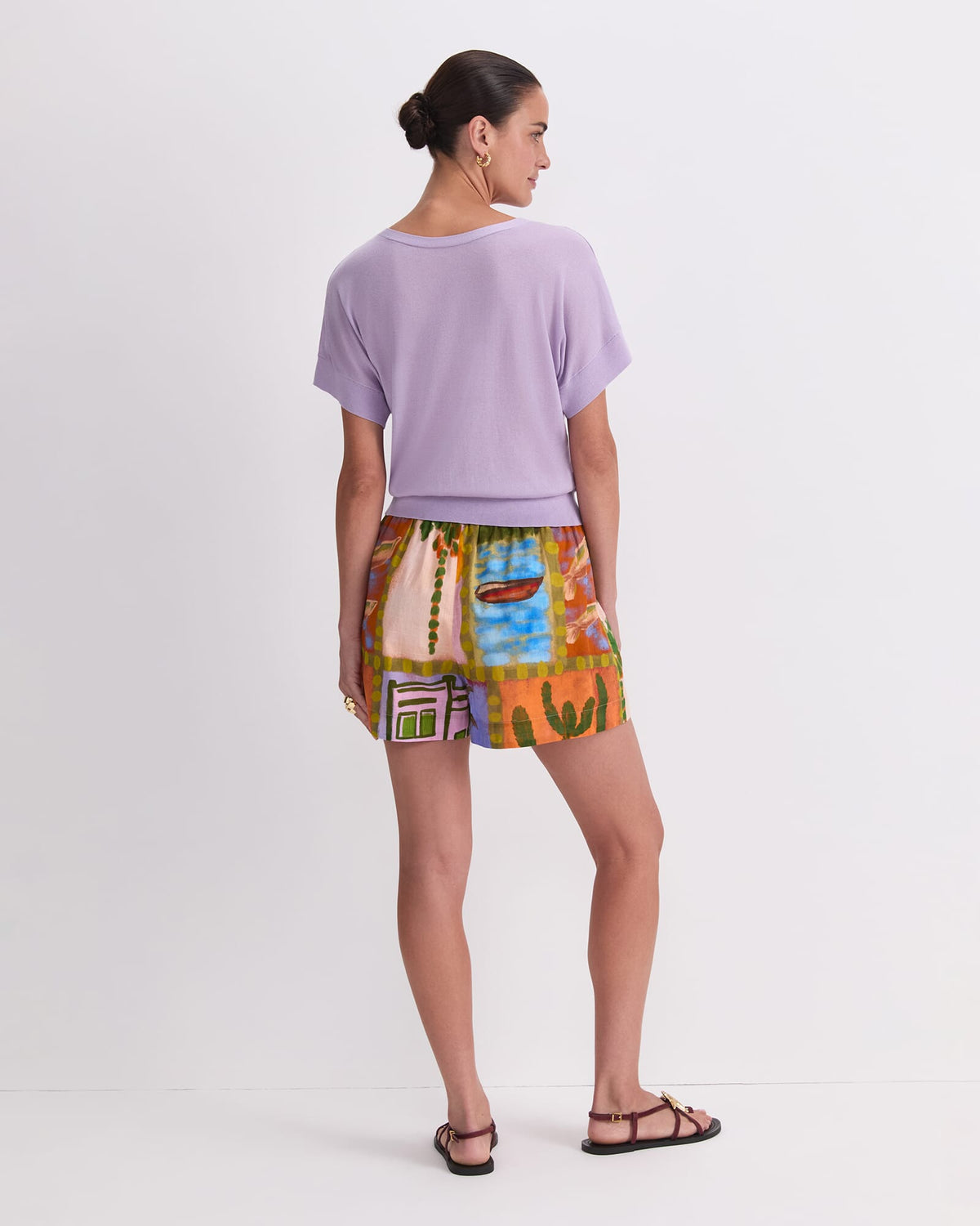 Silk Blend Reversible Knit
