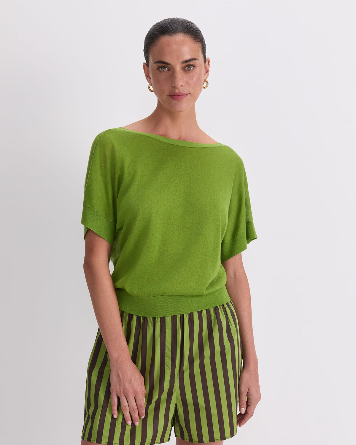 Silk Blend Reversible Knit