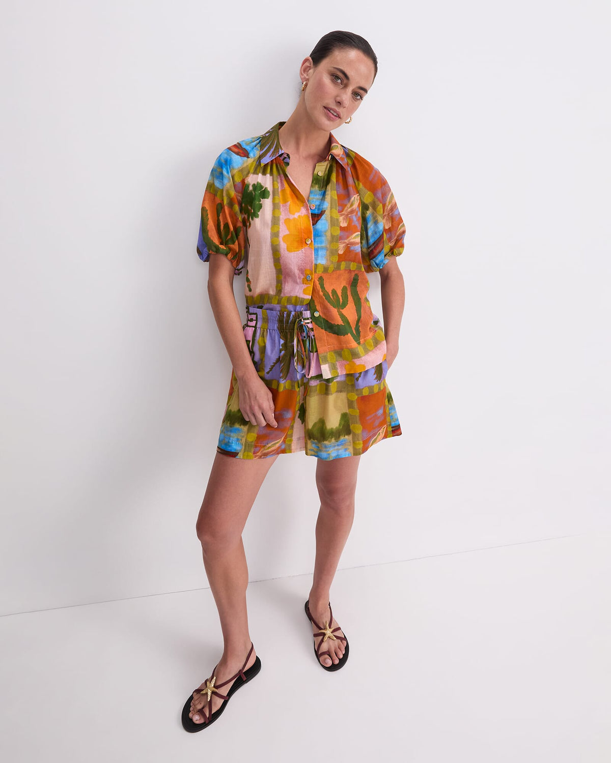 Kai Printed Shorts