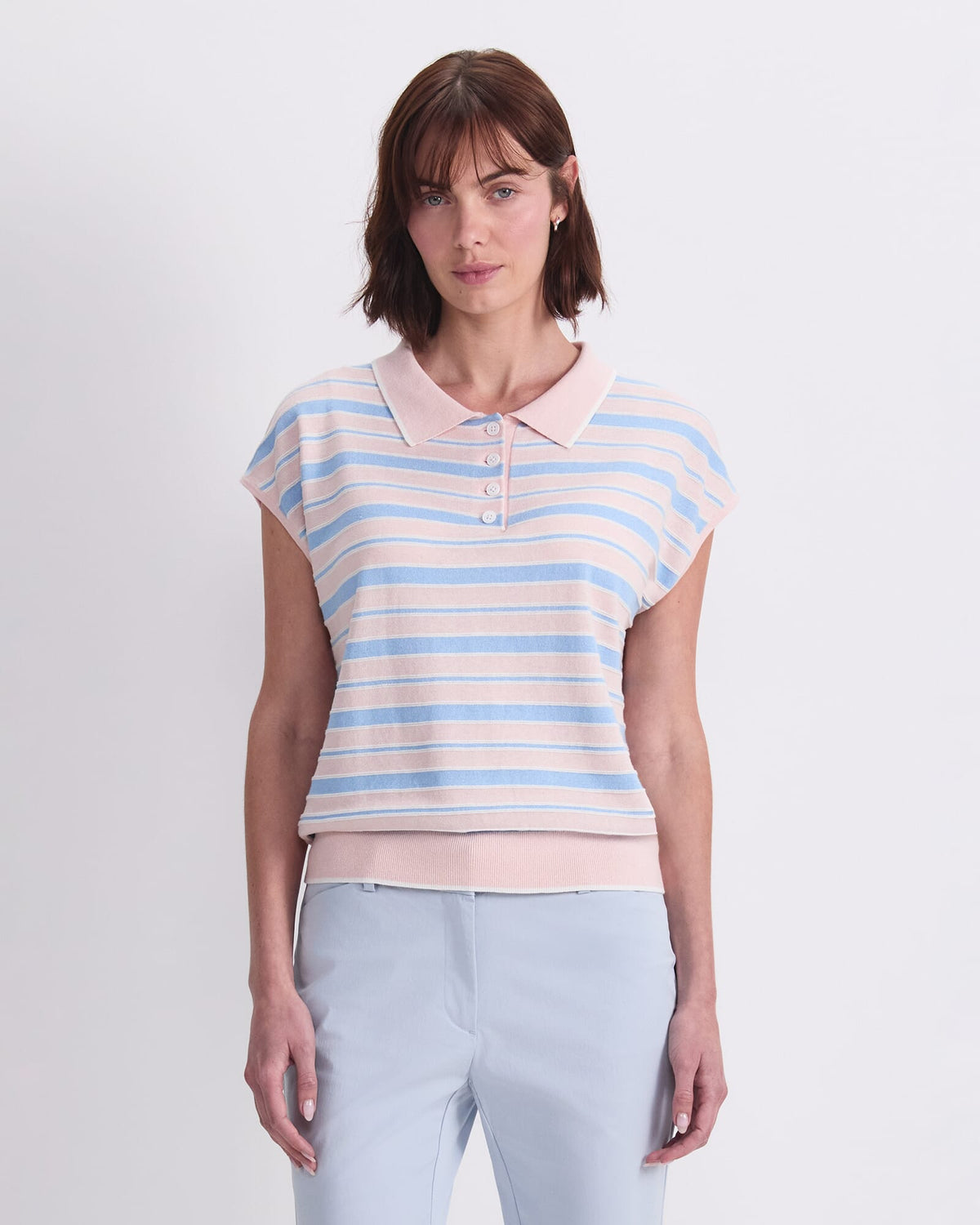 Alphine Stripe Polo