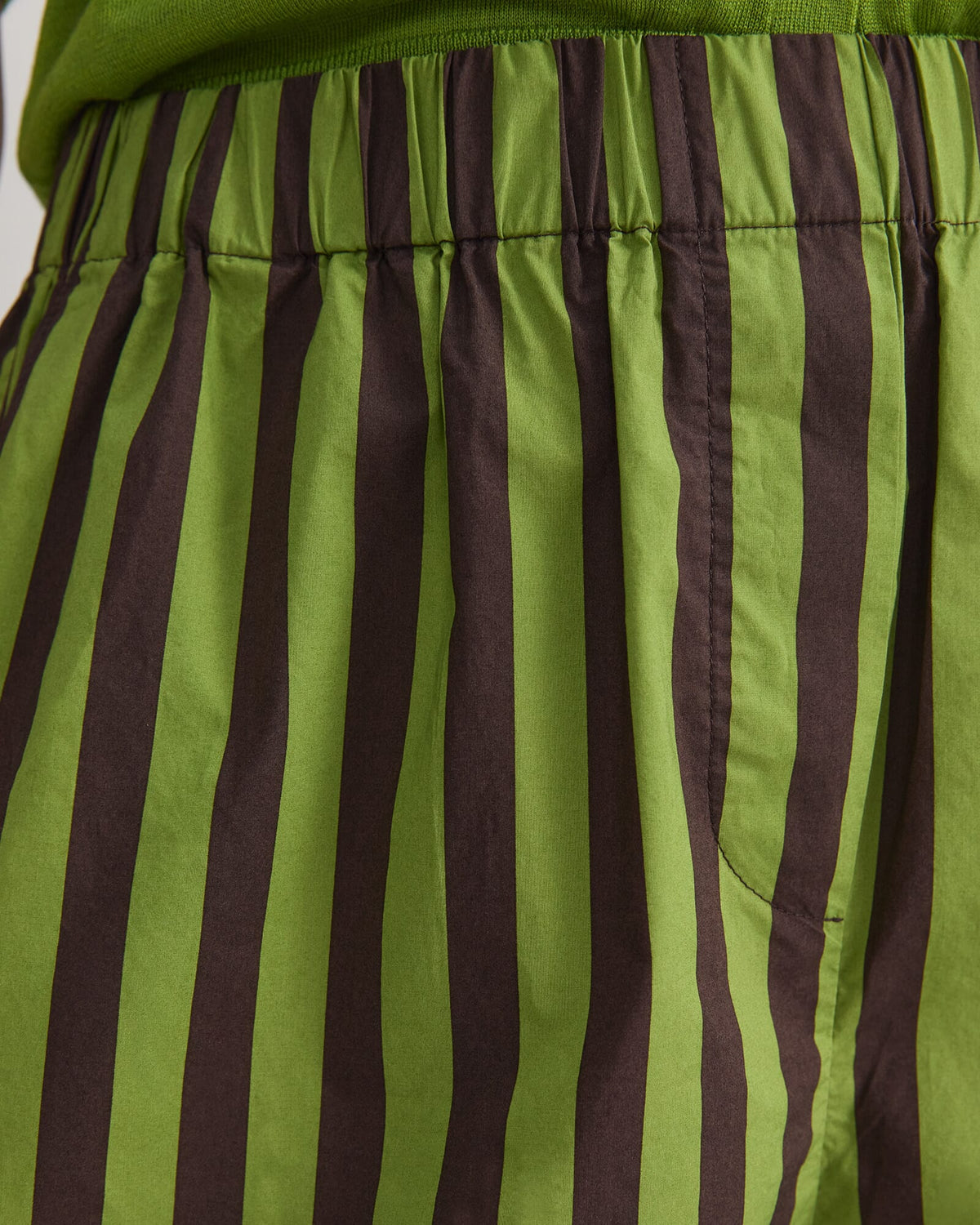 Tara Stripe Cotton Short