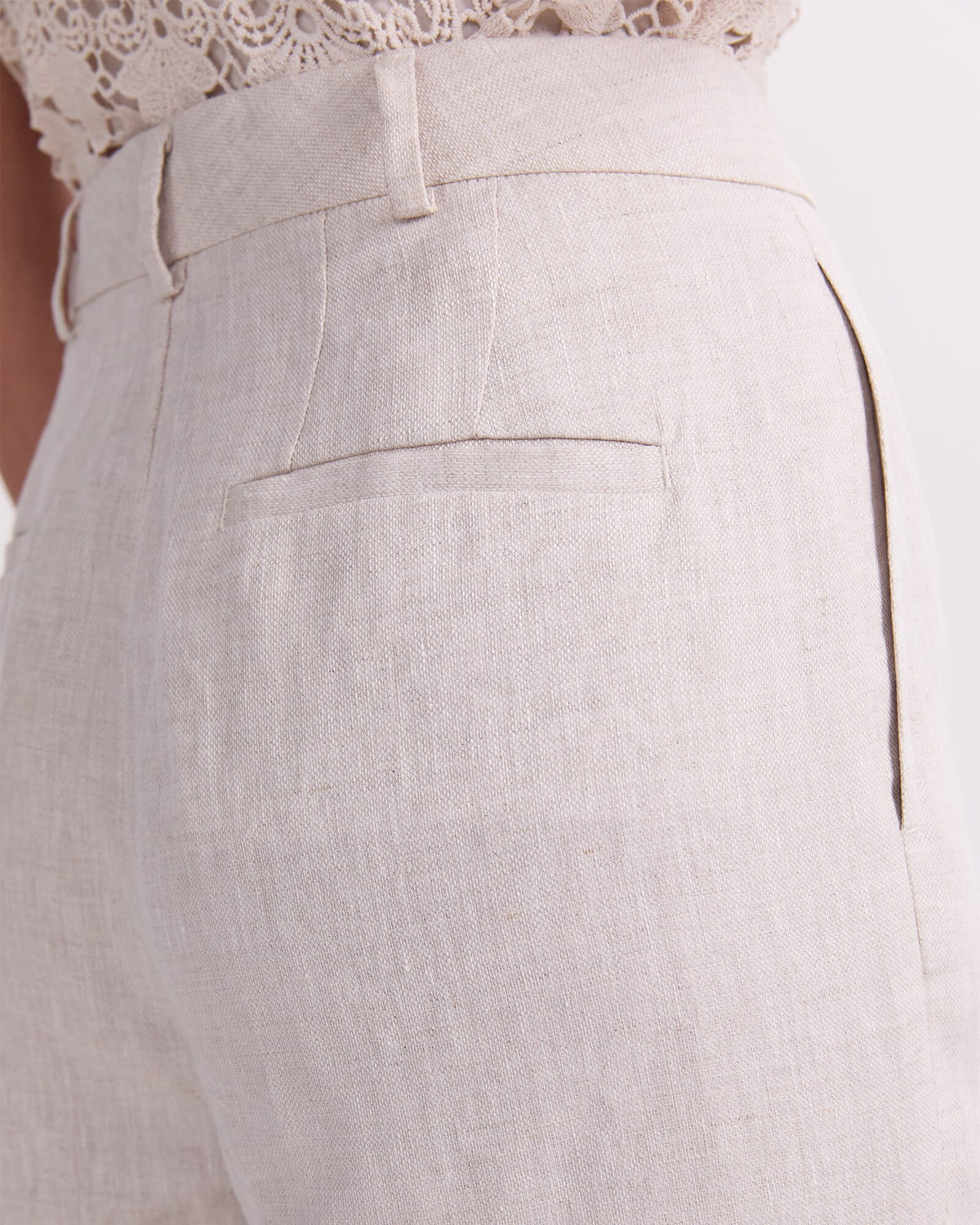 Freya Straight Linen Pant