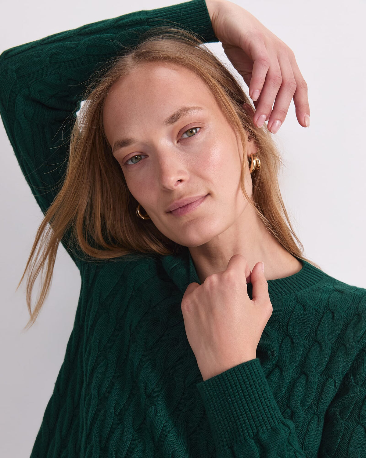 Merino Cable Sweater