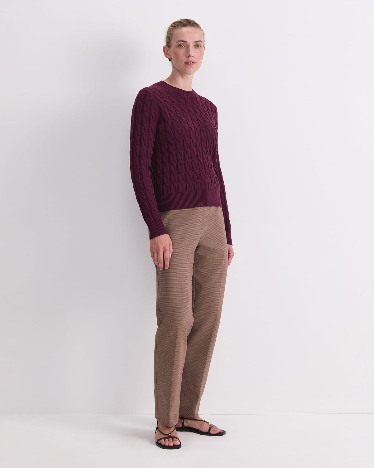 Merino Cable Sweater