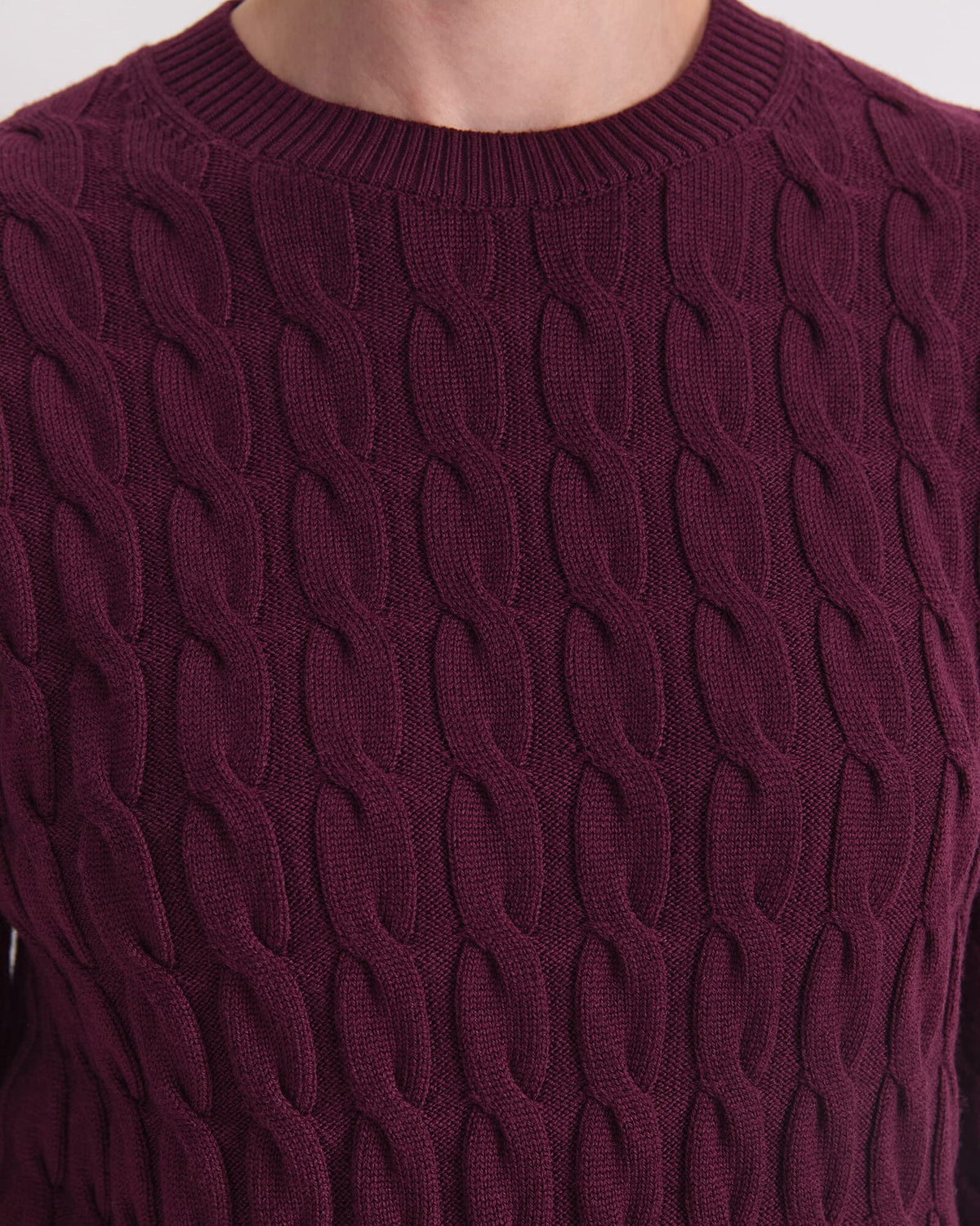 Merino Cable Sweater