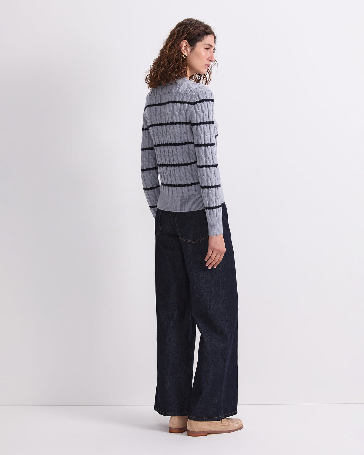 Merino Cable Sweater