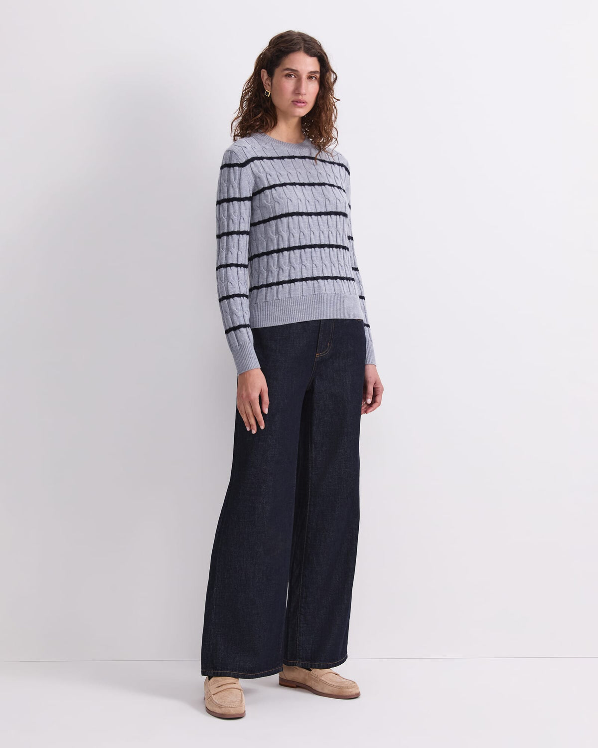 Merino Cable Sweater