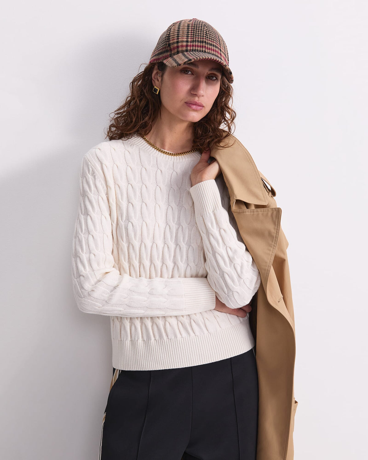 Merino Cable Sweater