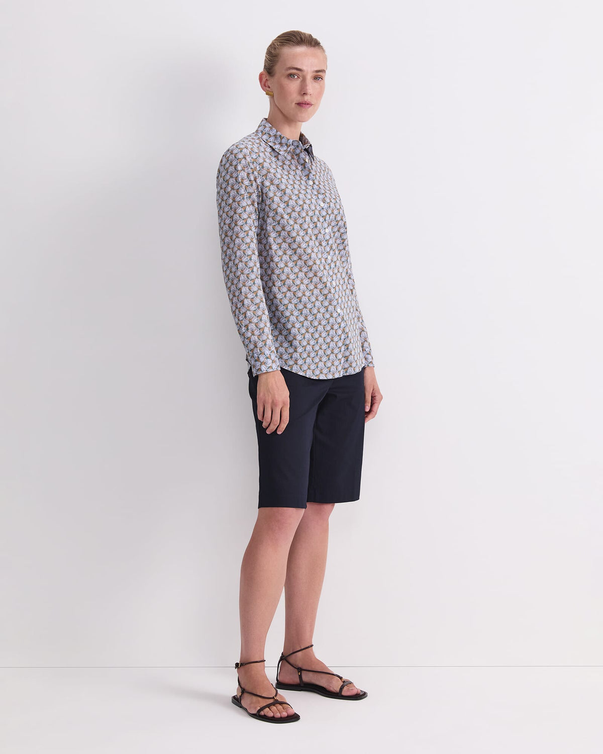 Evelyn Liberty Long Sleeve Shirt