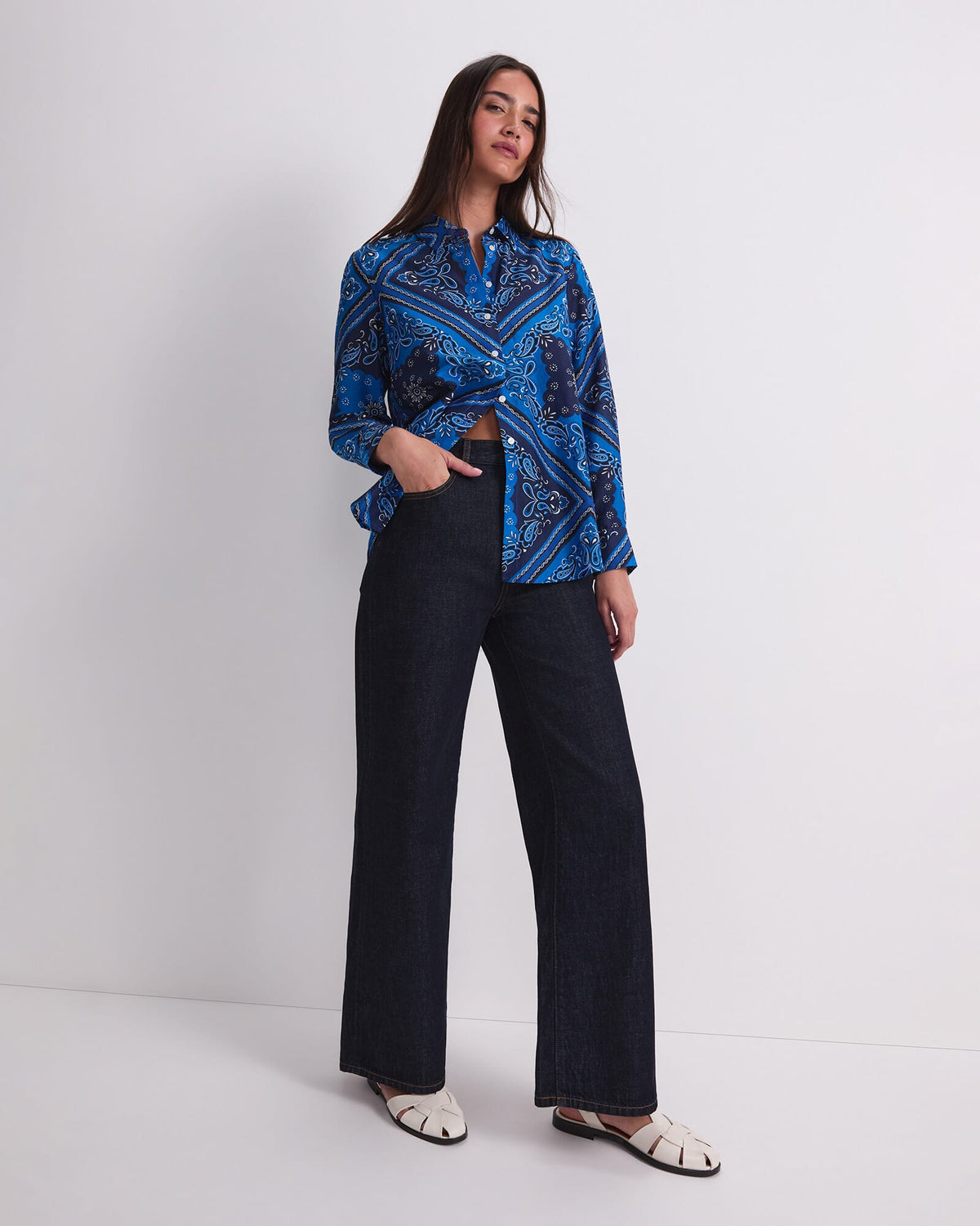 Bandana Print Shirt