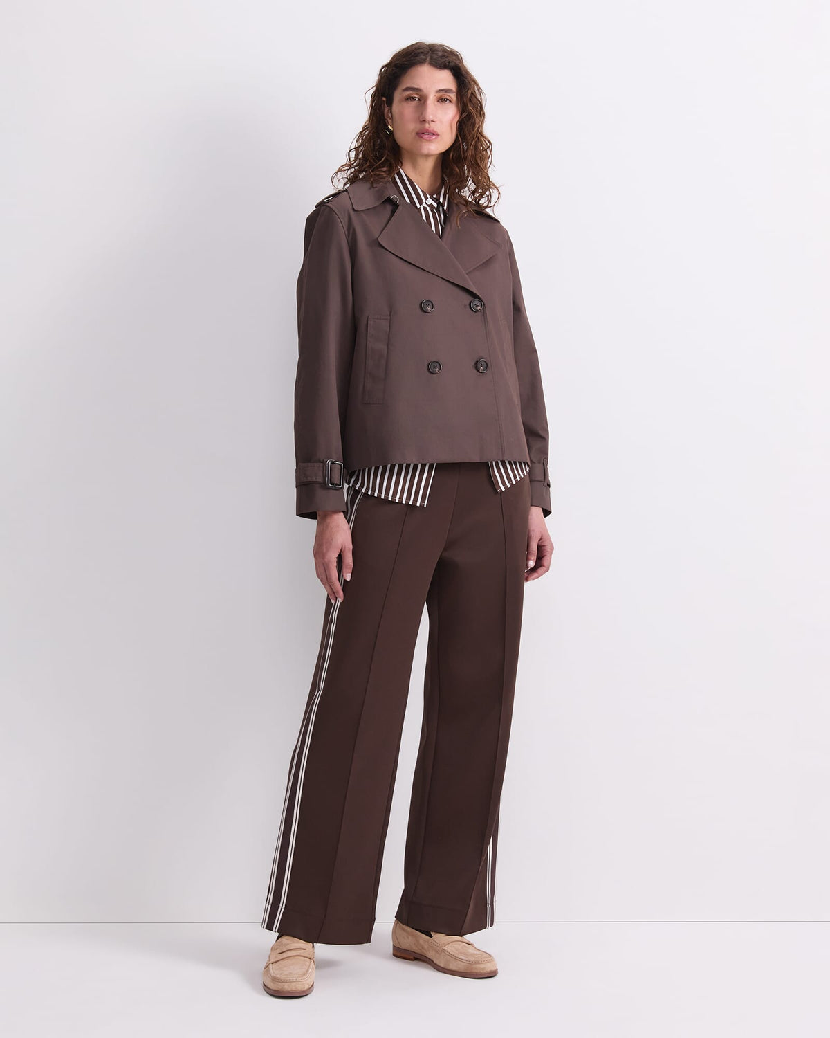 Audrey Crop Trench