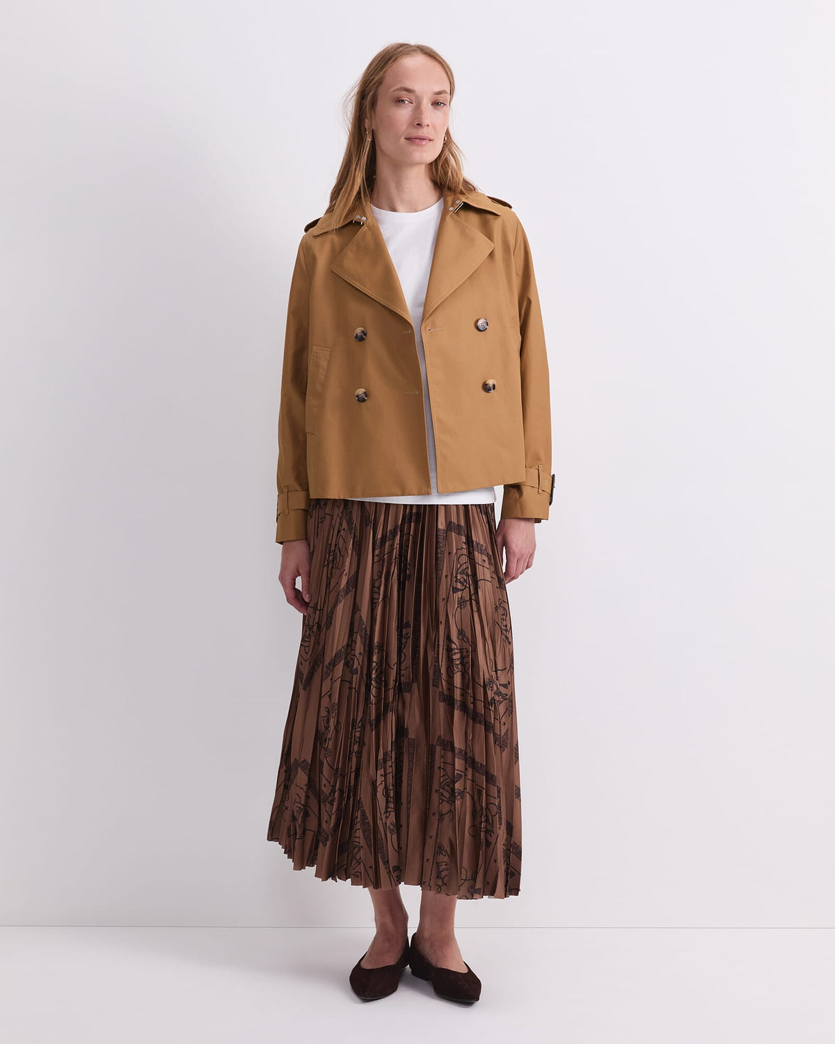 Audrey Crop Trench