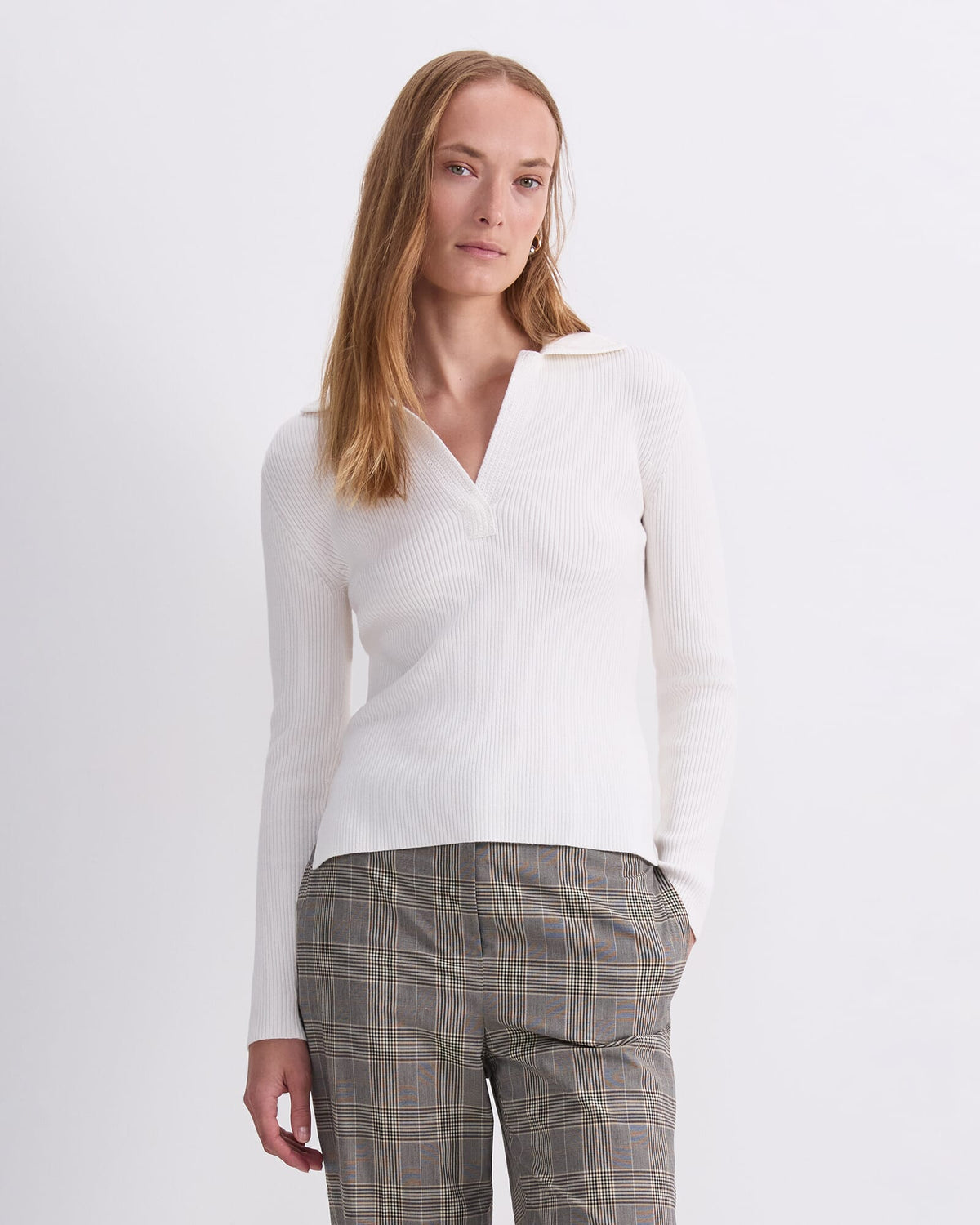 Crafted Collar Rib Polo