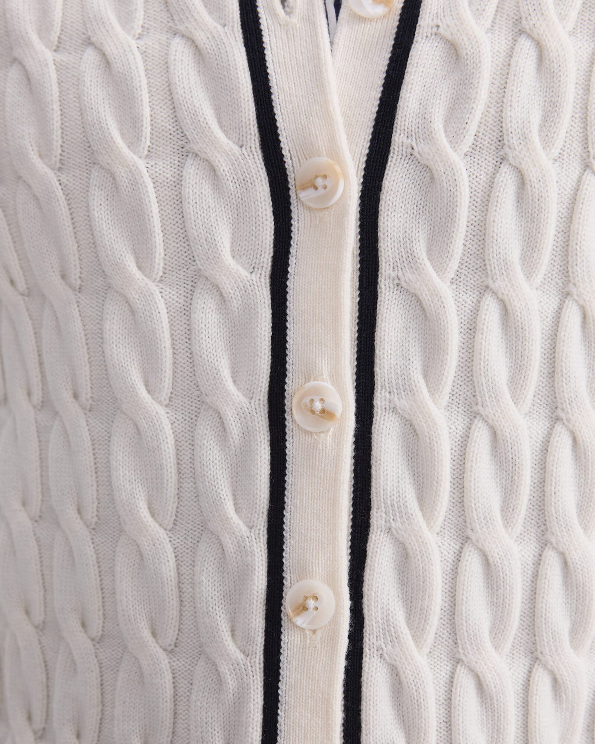 Merino Cable Cardigan