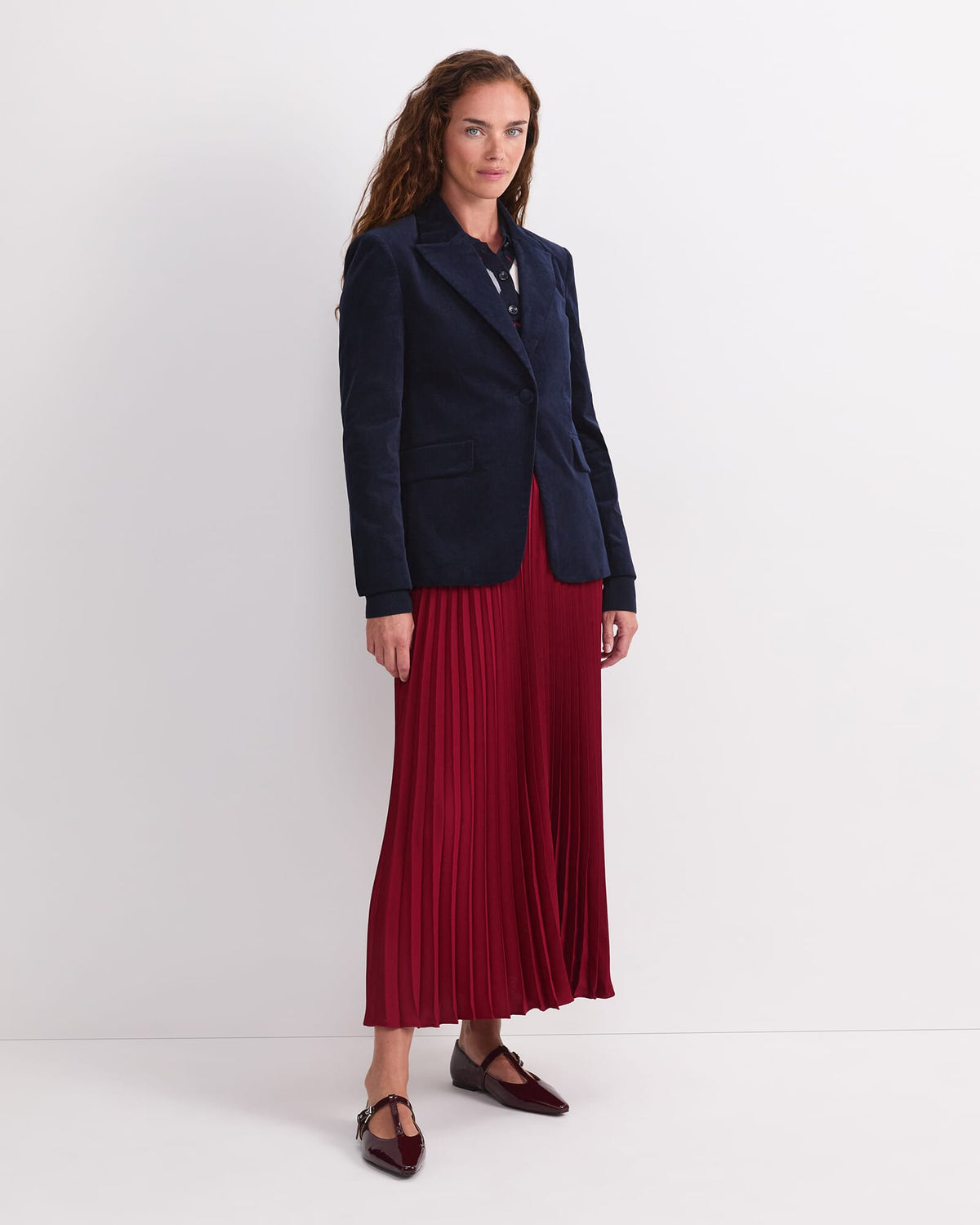 Thea Velvet Blazer