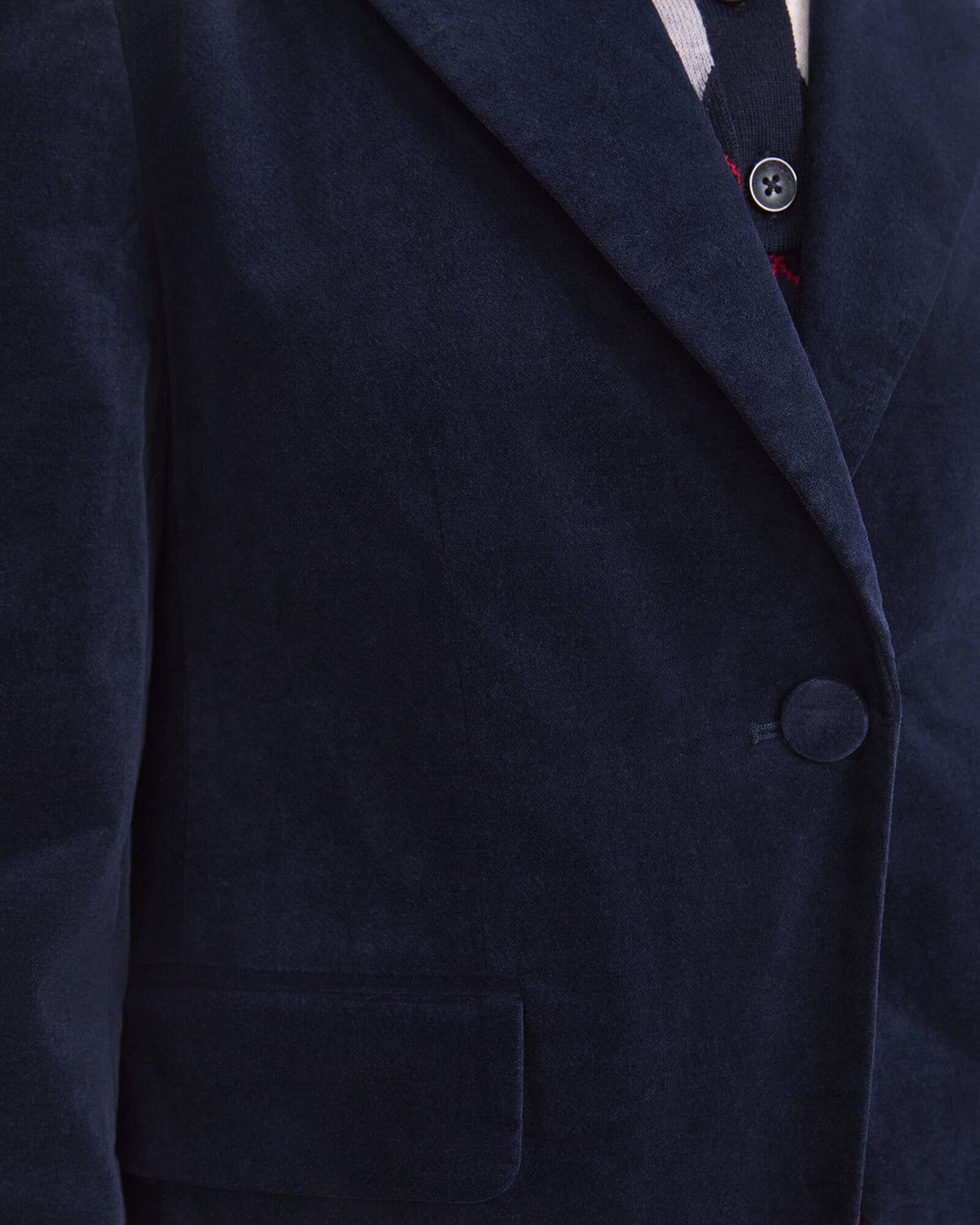 Thea Velvet Blazer
