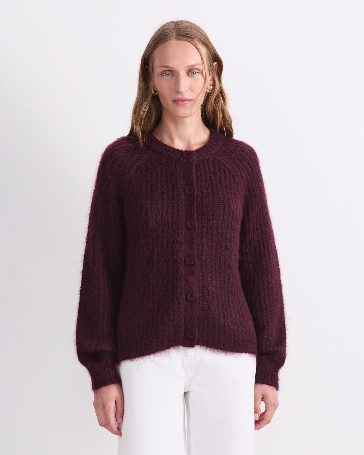 Tatiana Mohair Twist Cardigan