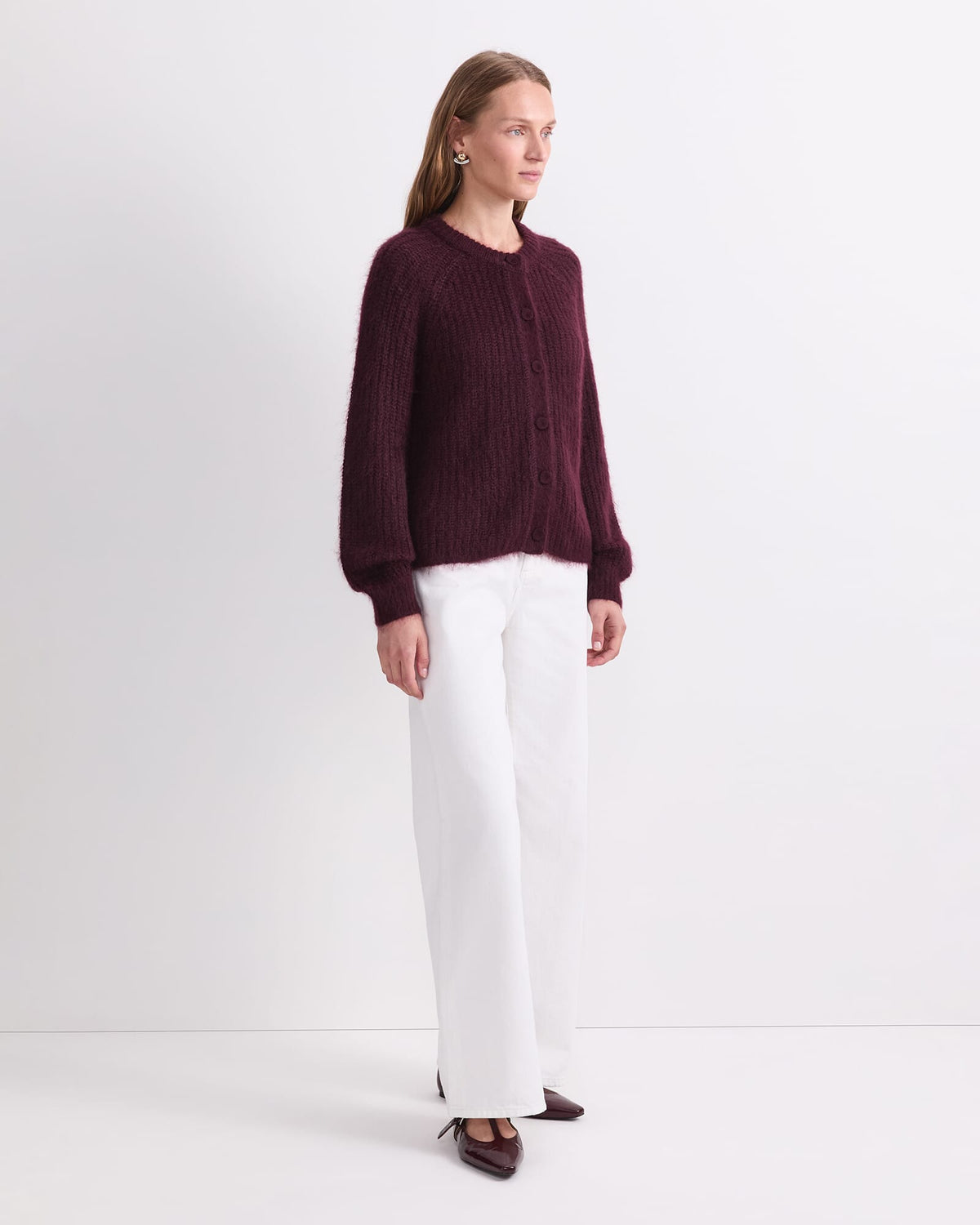Tatiana Mohair Twist Cardigan