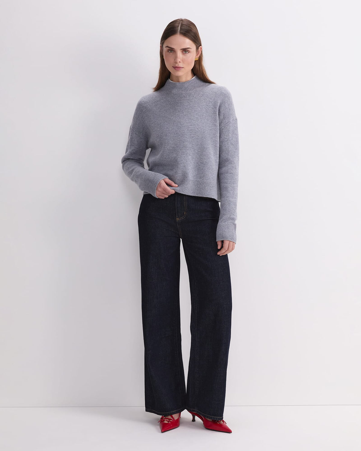 Pearl Relaxed Wool Sweater
