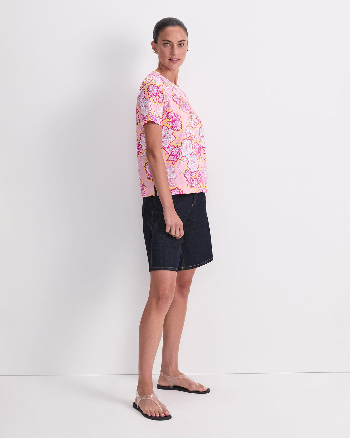Fleur Mercerised Tee