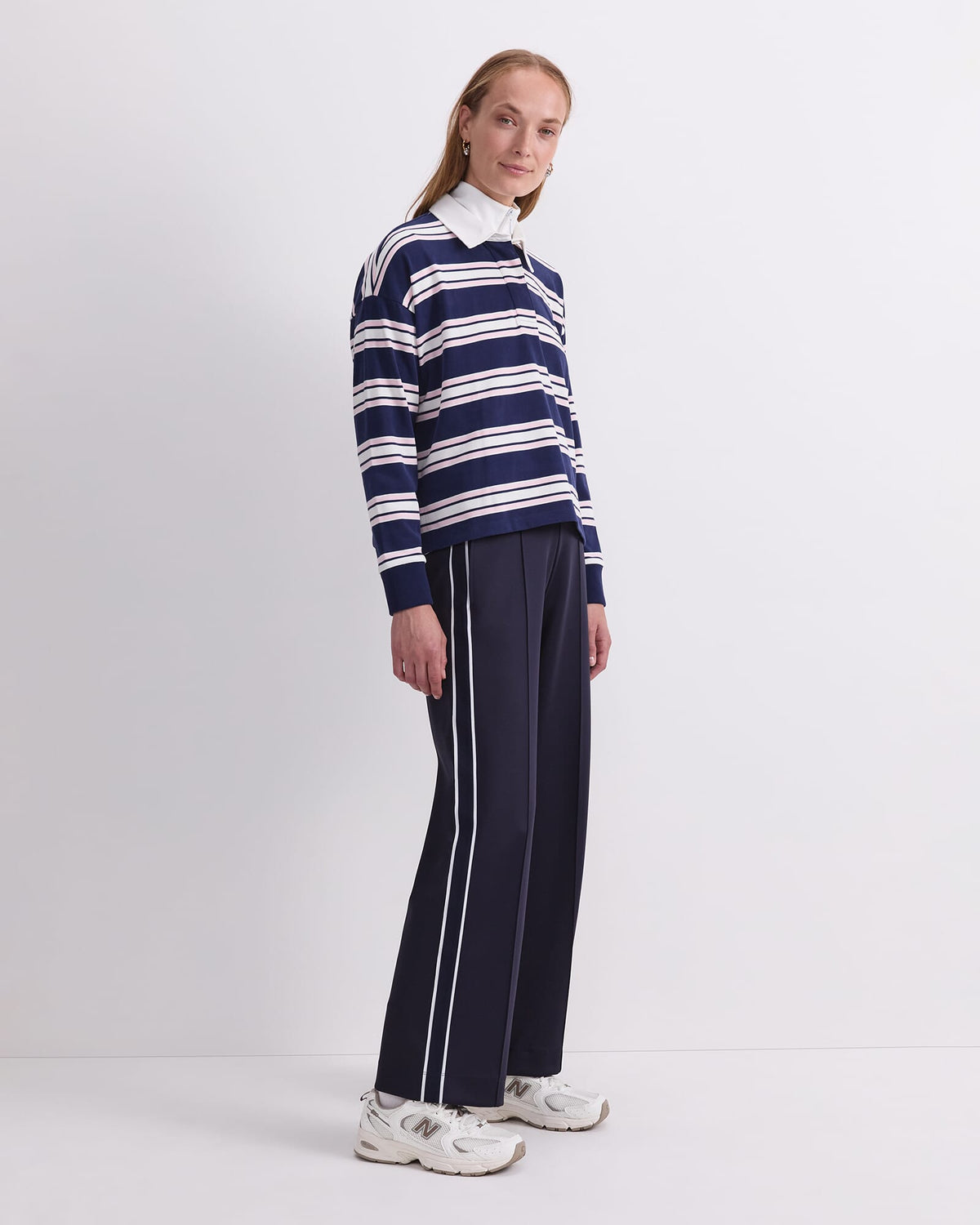 Kiaya Cropped Rugby Shirt