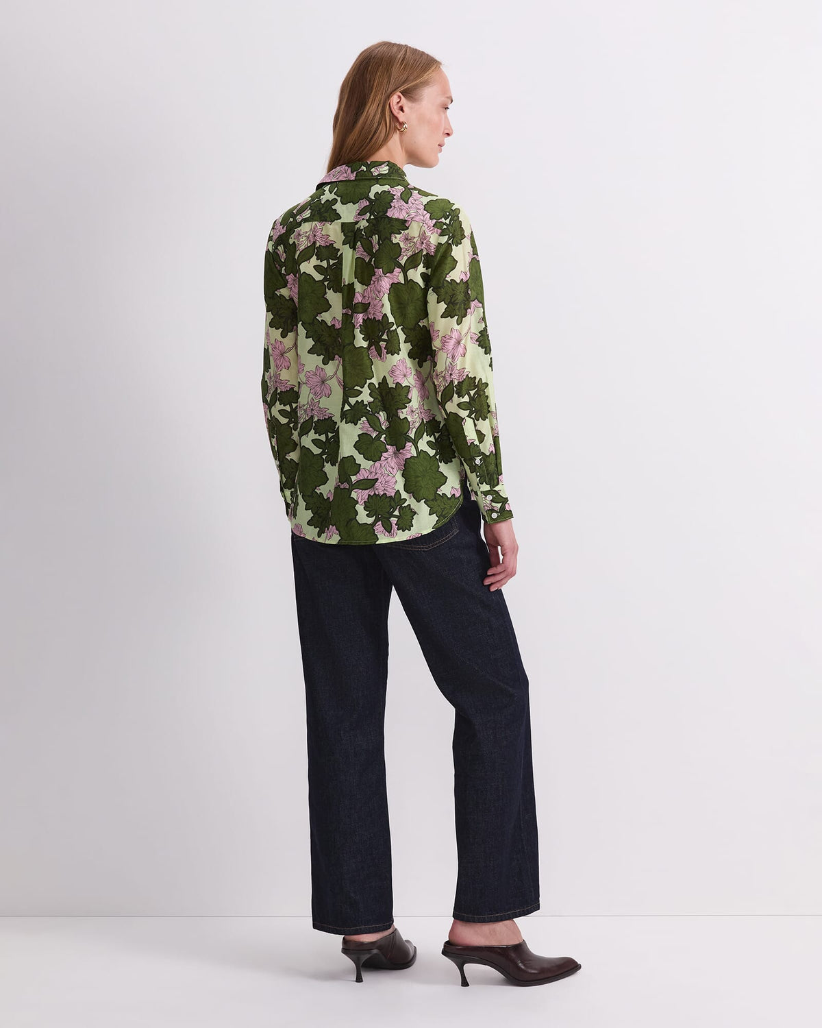 Fleur Cotton Silk Shirt