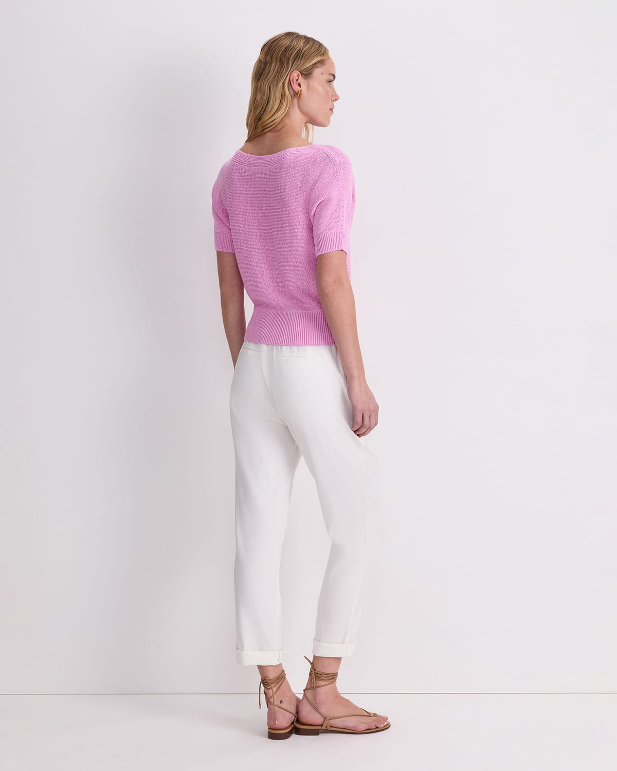 Josie Tape Yarn Batwing Tee