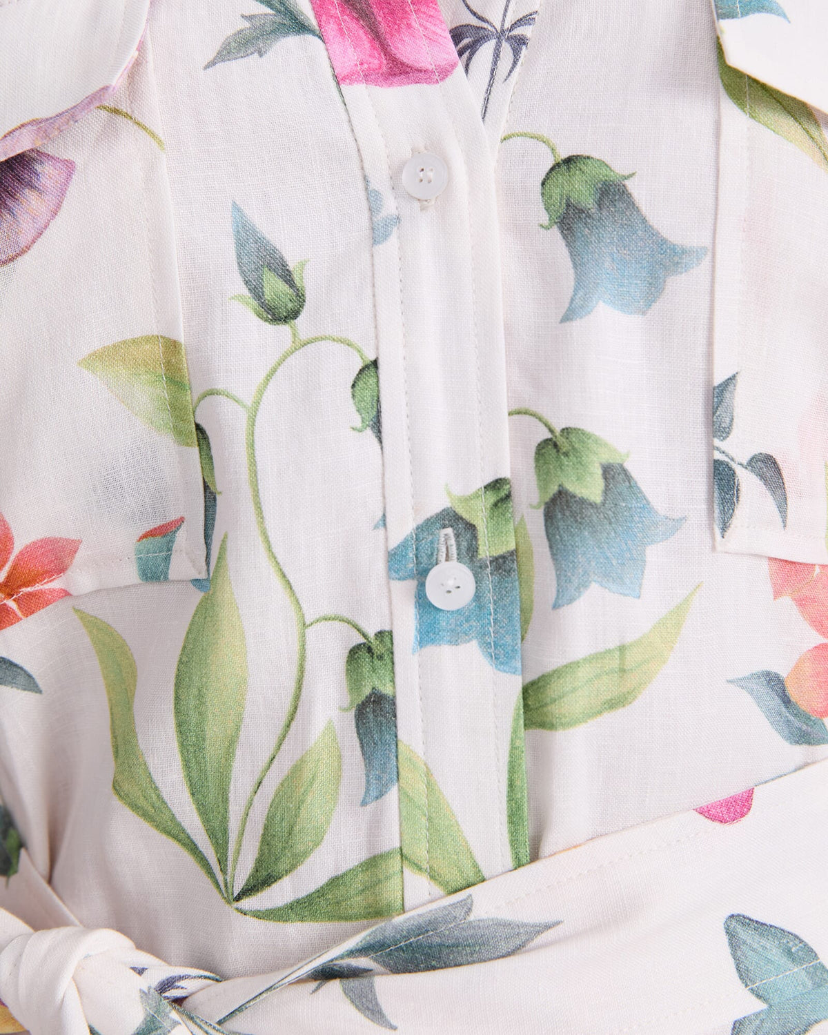 Floral Majesty Liberty Midi Dress
