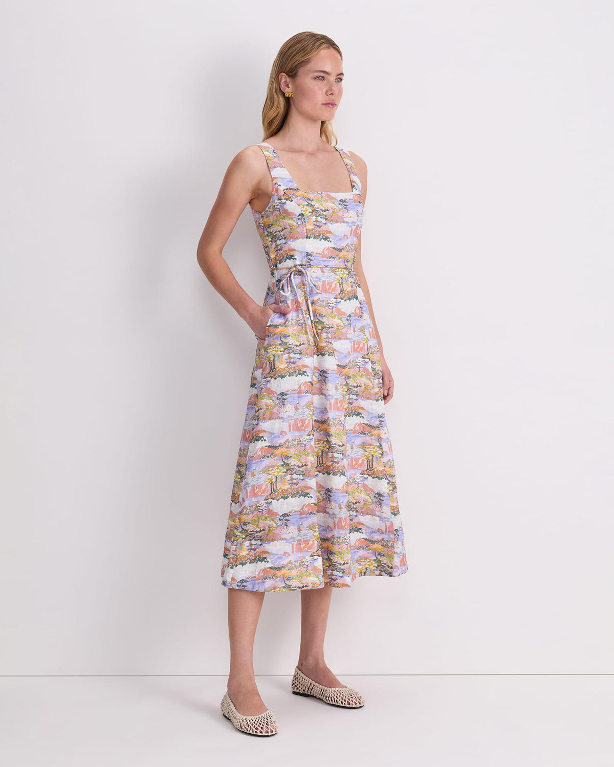 Coastal Parade Liberty Midi Dress