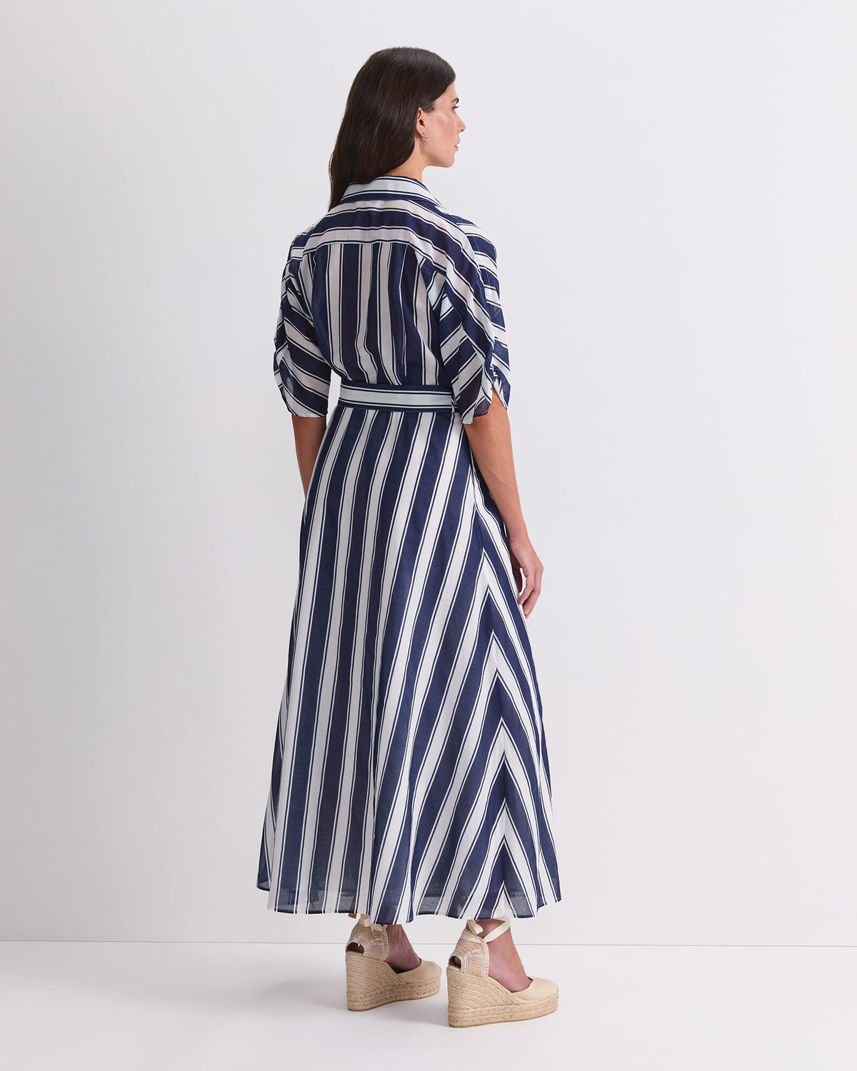 Dinah Cotton Stripe Dress