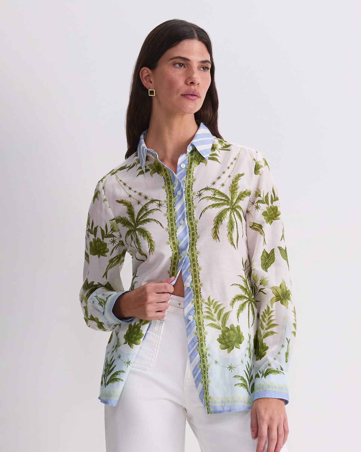Hampton Cotton Silk Shirt