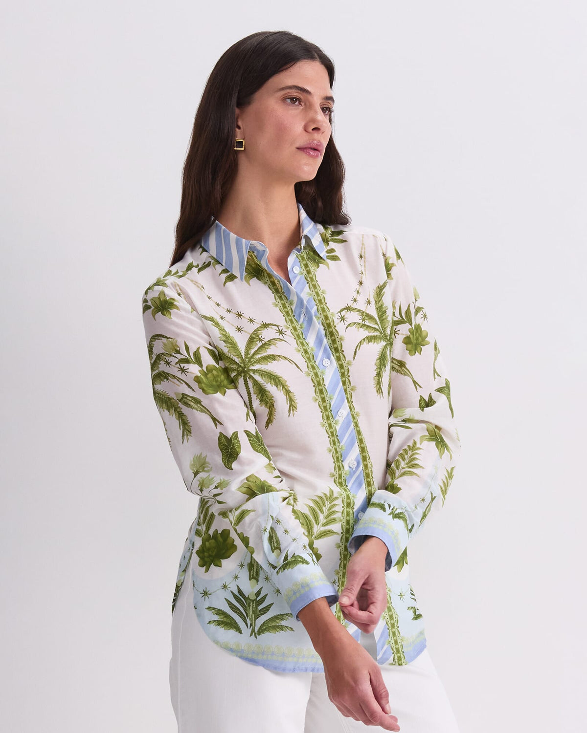 Hampton Cotton Silk Shirt