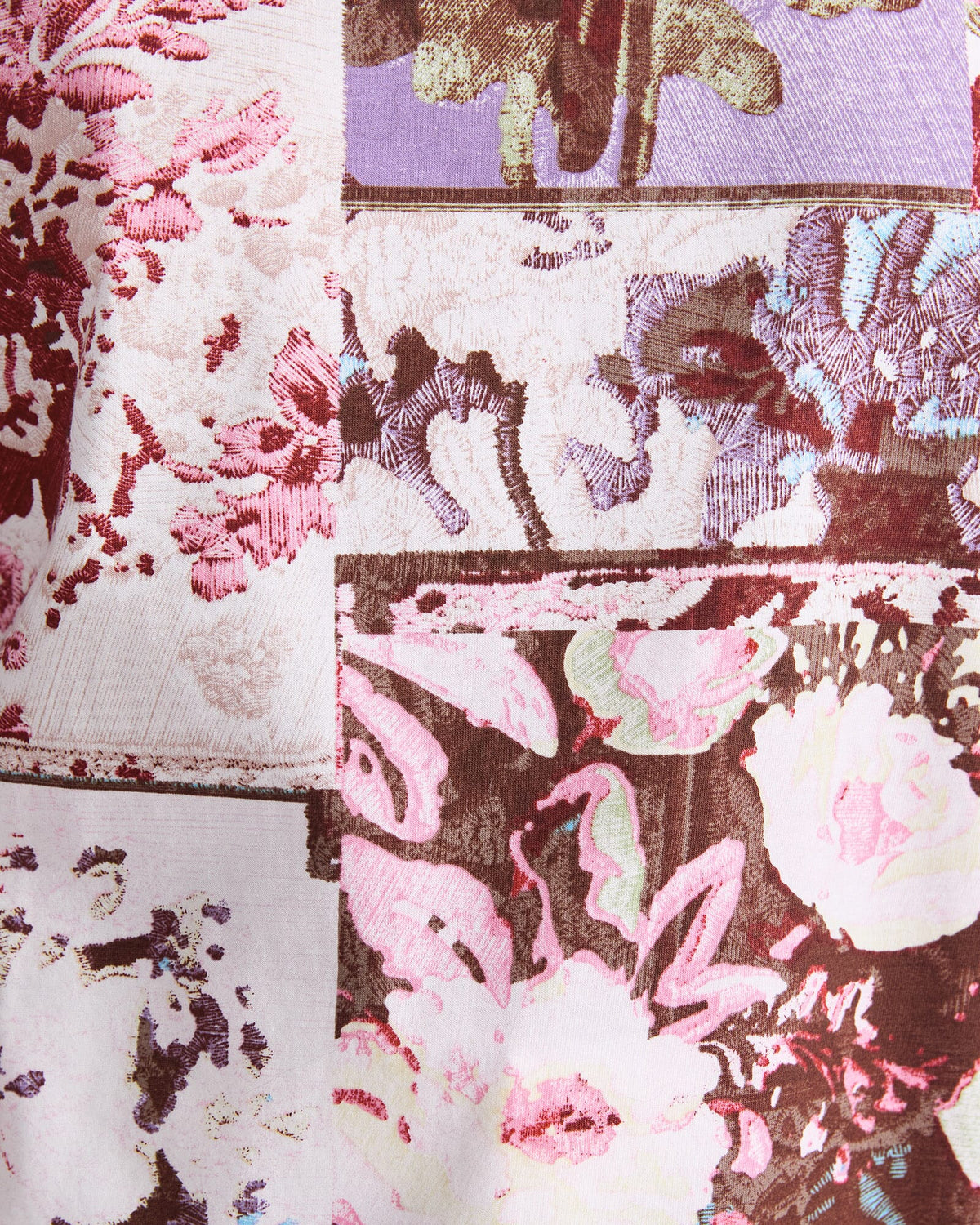 Tapestry Print Mercerised Tee