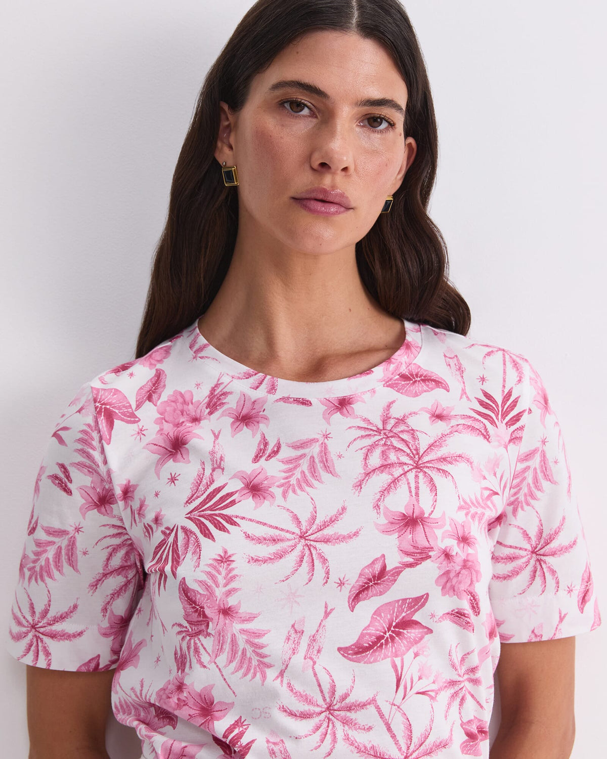 Palm Print Merc Tee