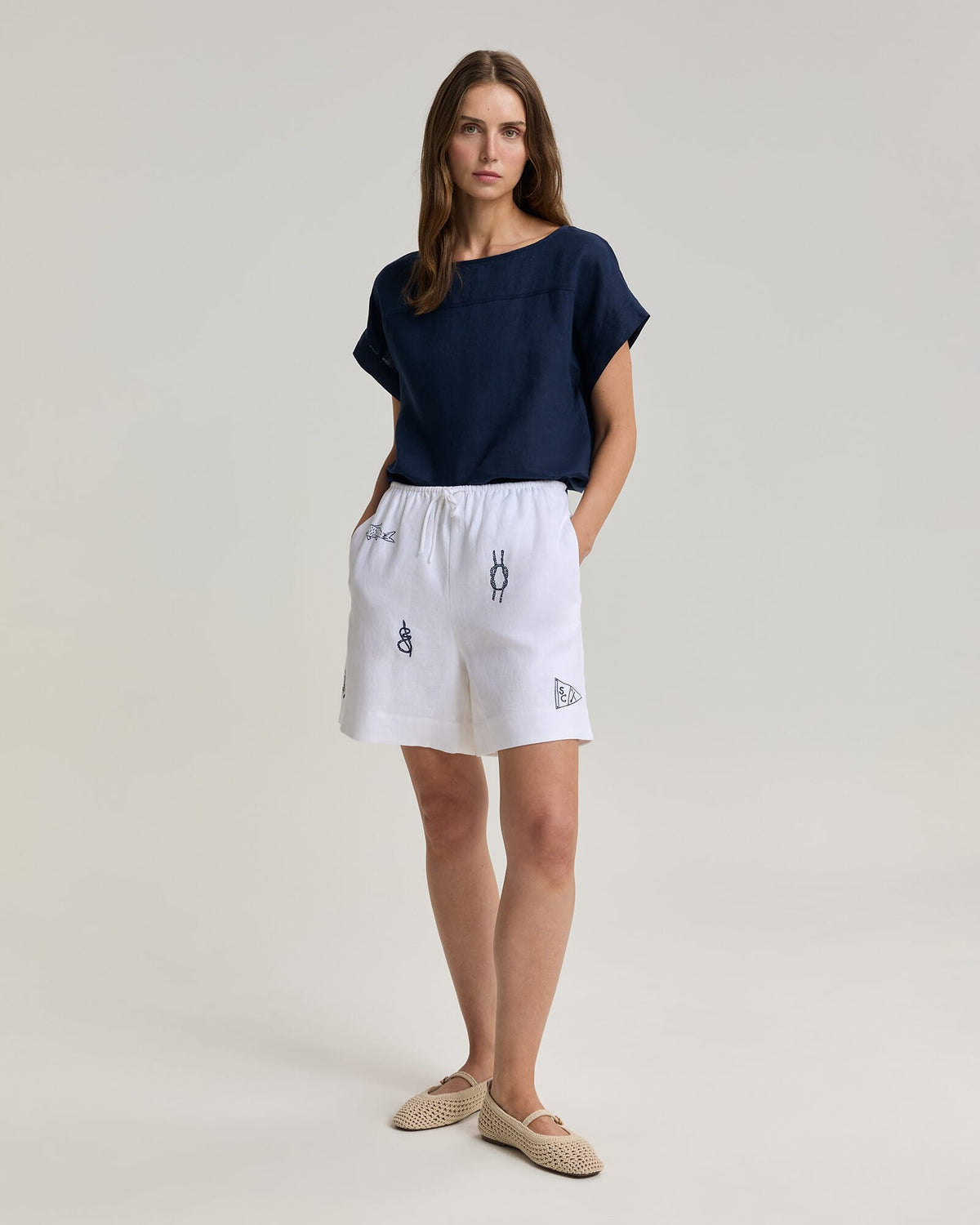 Dahlia Shell Top