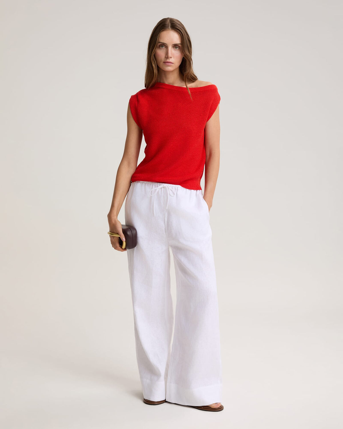 Luisa Asymmetric Knit