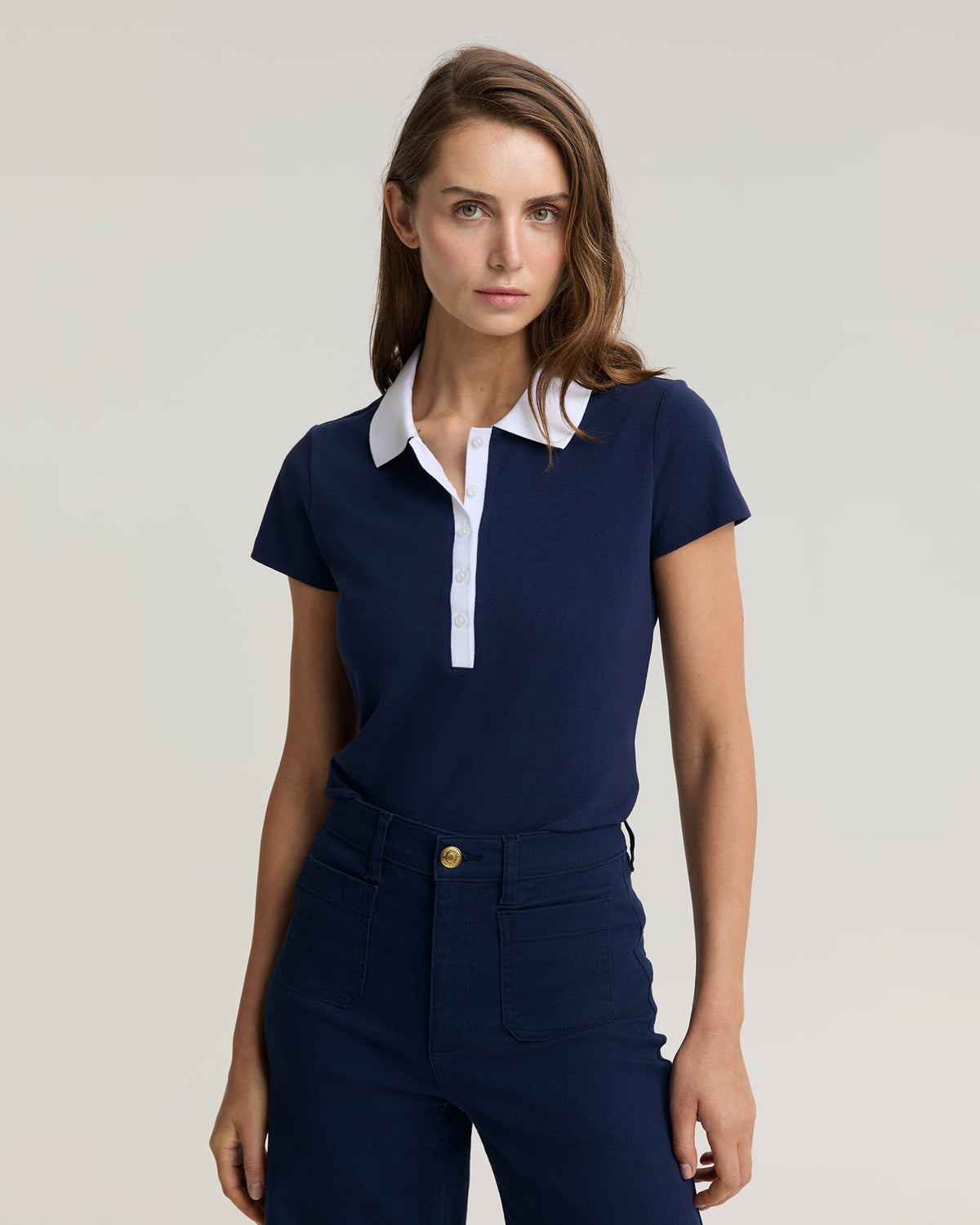 Florence Contrast Polo