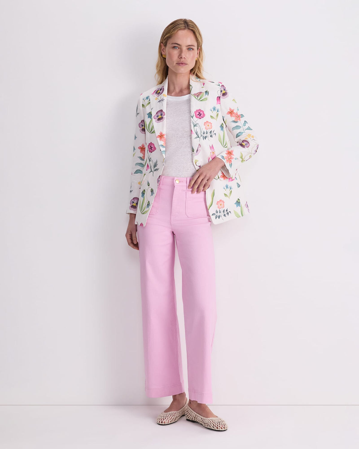 Floral Majesty Liberty Blazer