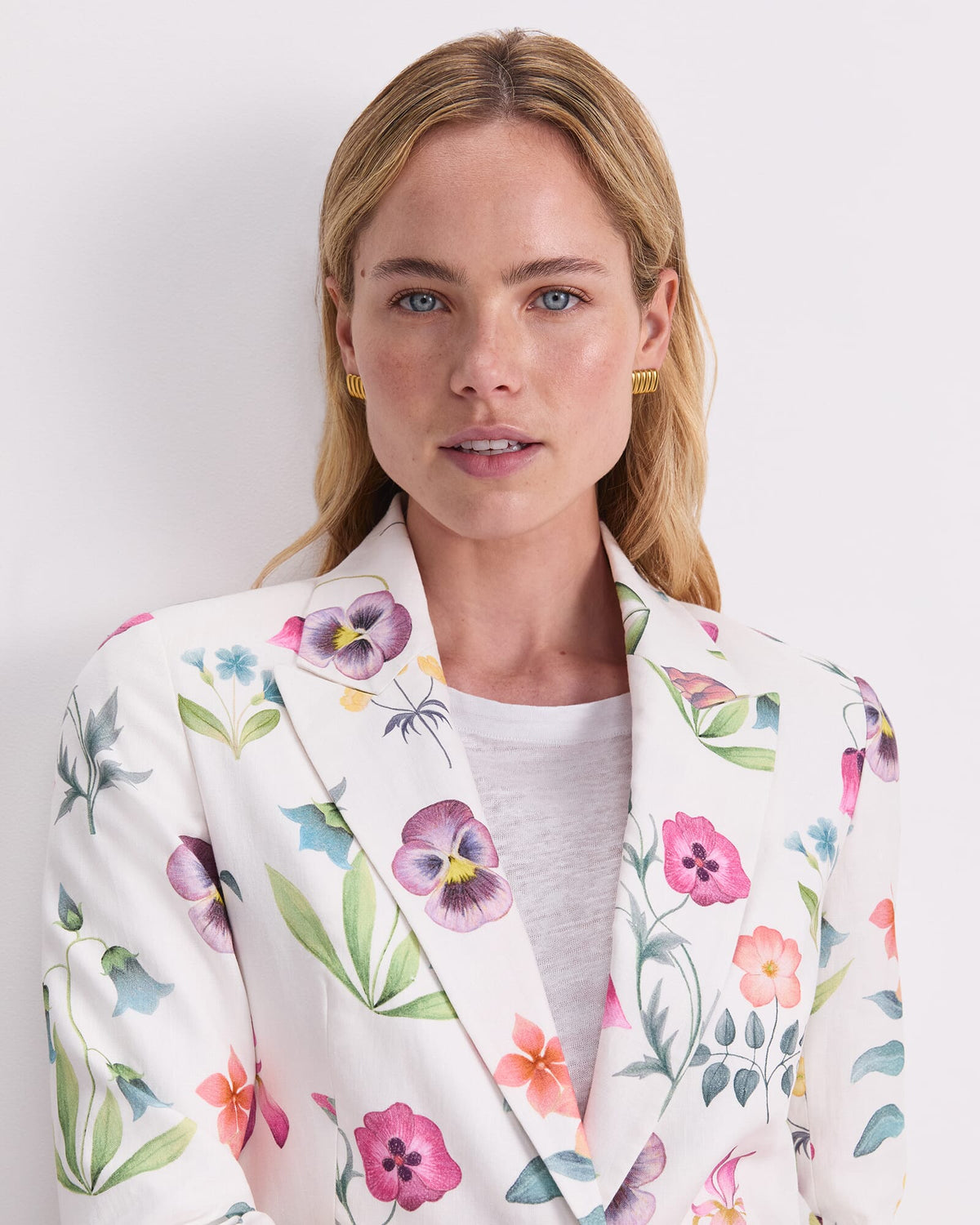 Floral Majesty Liberty Blazer