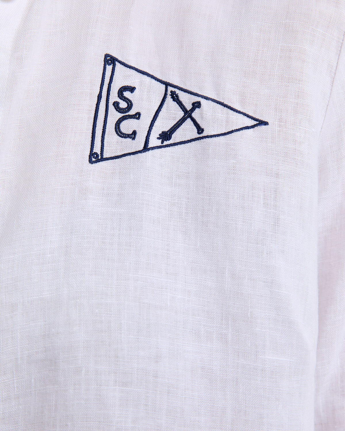 Dahlia Embroidered Linen Shirt
