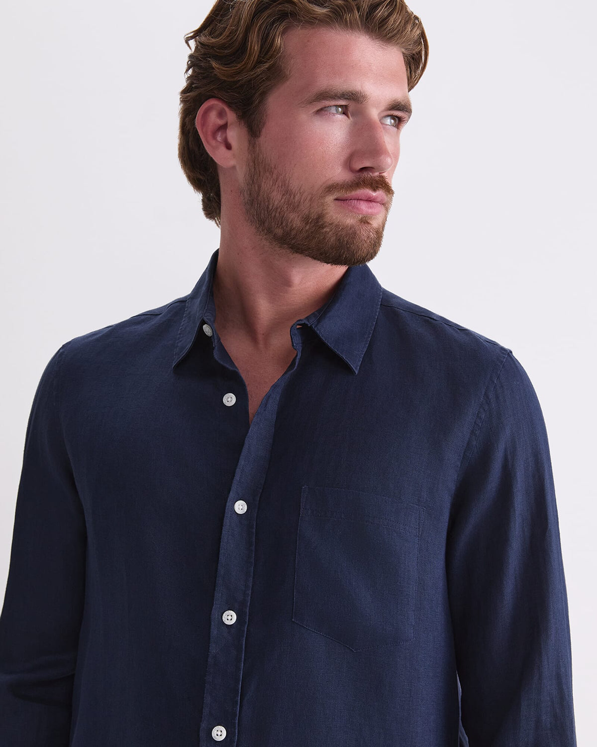 Long Sleeve Linen Shirt