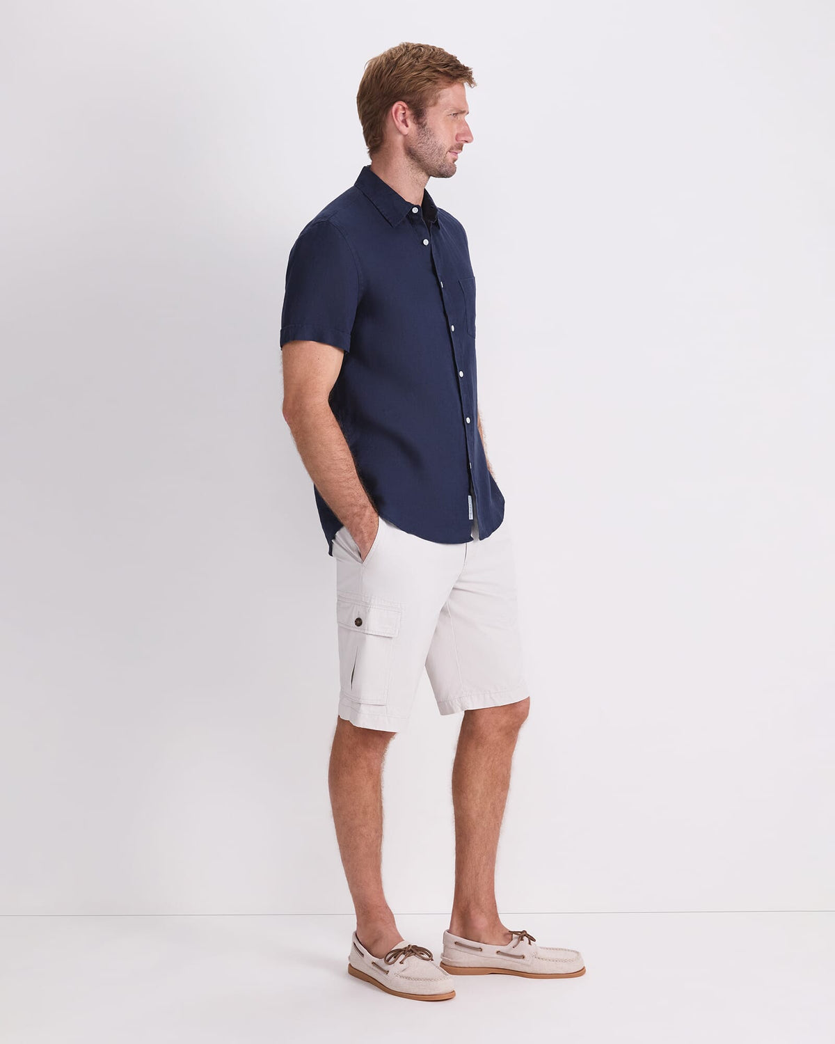 Short Sleeve Linen Shirt