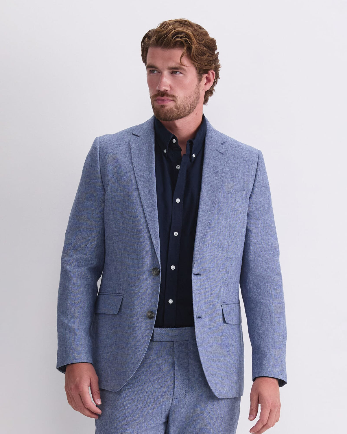 Ridley Linen Blend Suit Jacket